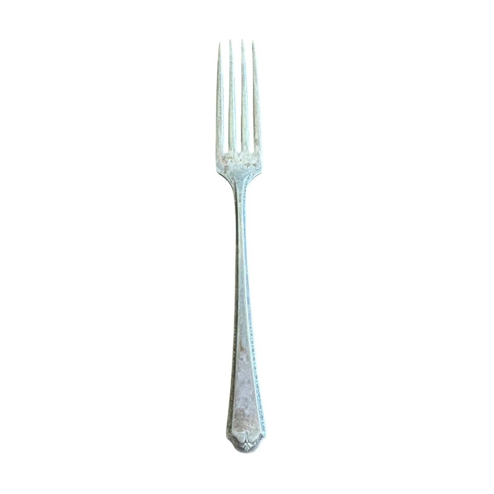 Oneida Community Tudor Plate Baronet 1924 Silver Plated Fork Vintage Collectible